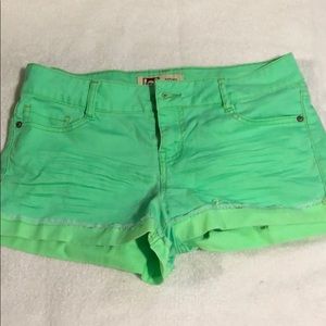 Neon shorts
